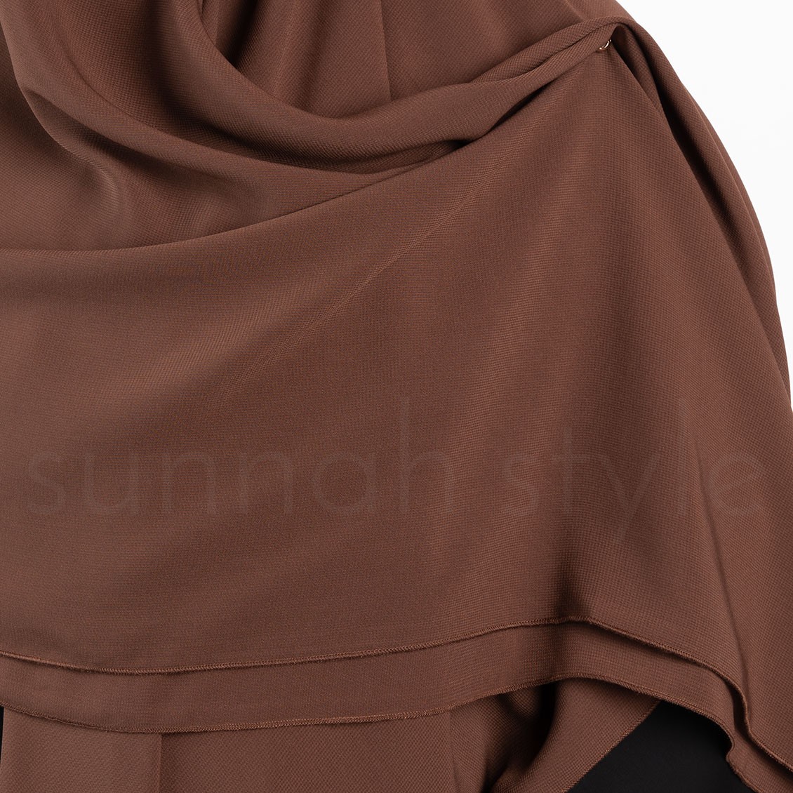 Sunnah Style Essentials Square Hijab Large Pecan